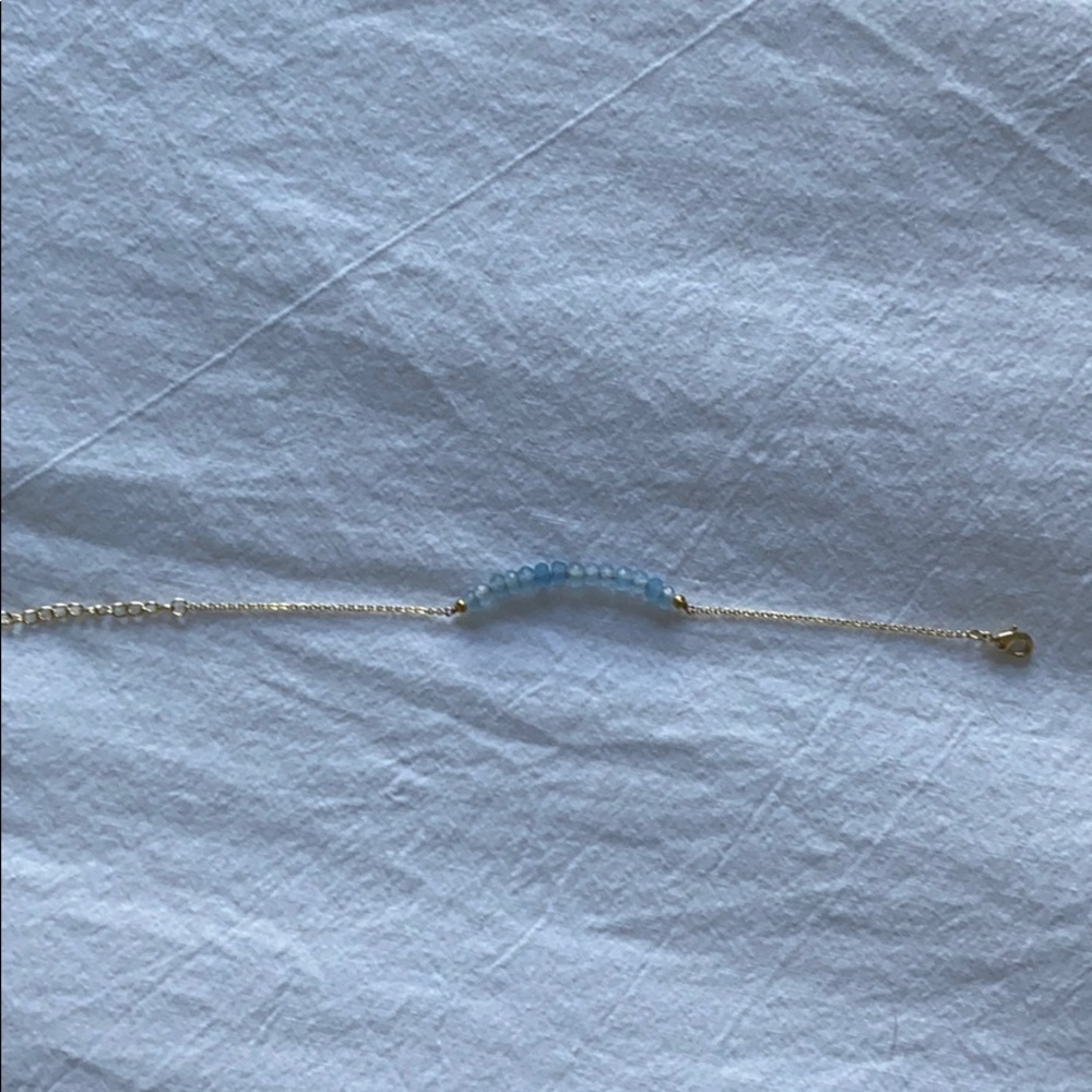 Blue bracelet